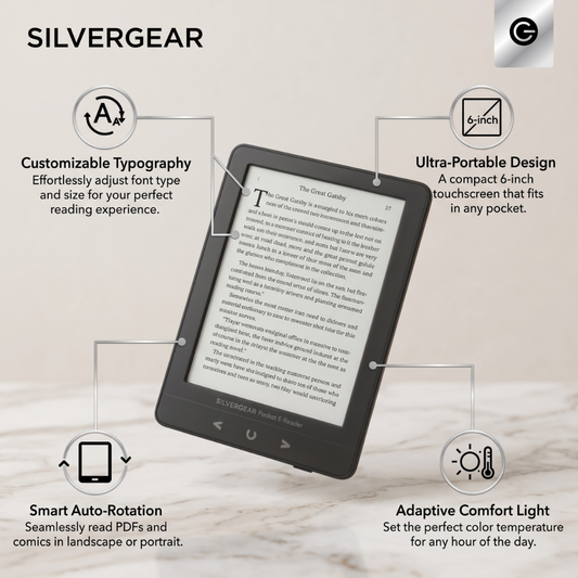 Silvergear Pocket E-Reader