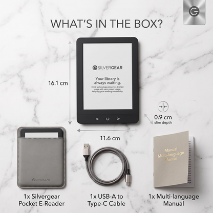 Silvergear Pocket E-Reader